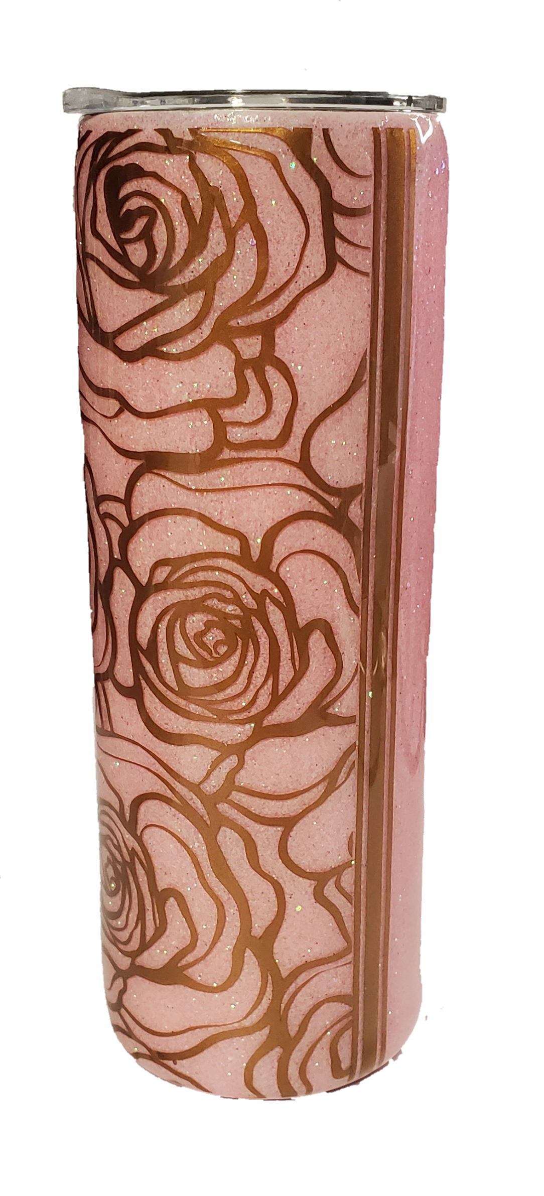 20 oz Skinny Rosie Cut-Out Tumbler