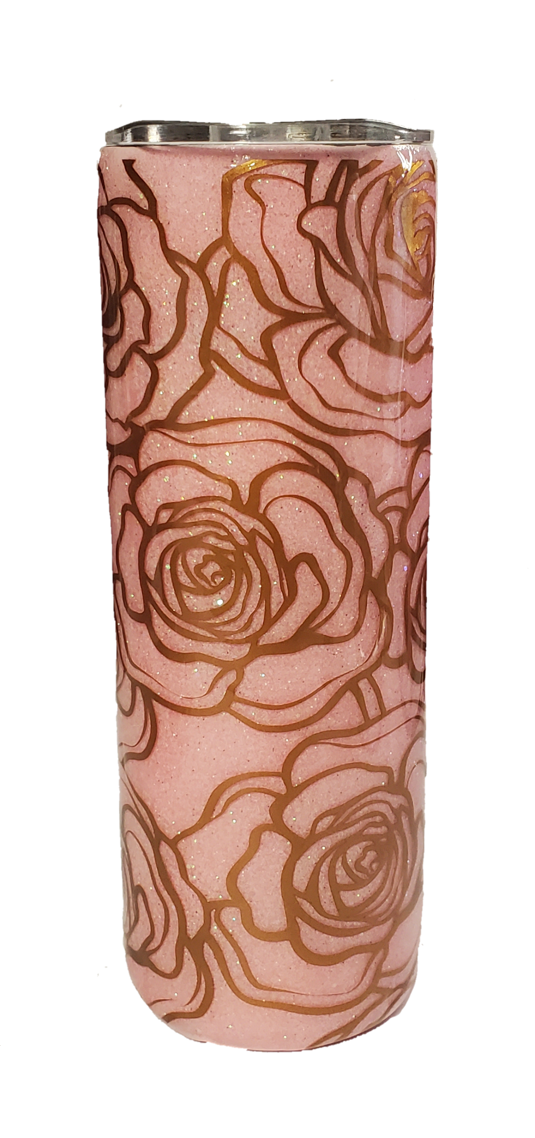 20 oz Skinny Rosie Cut-Out Tumbler