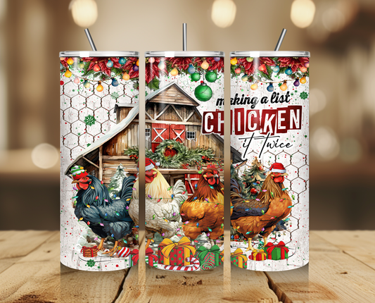 Chicken it Twice Tumbler