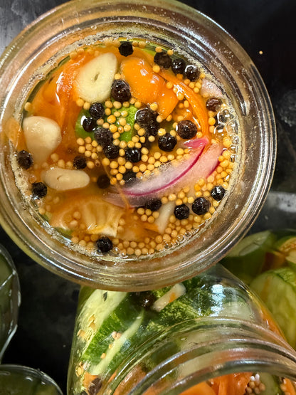 Texas Honey Habanero Pickles