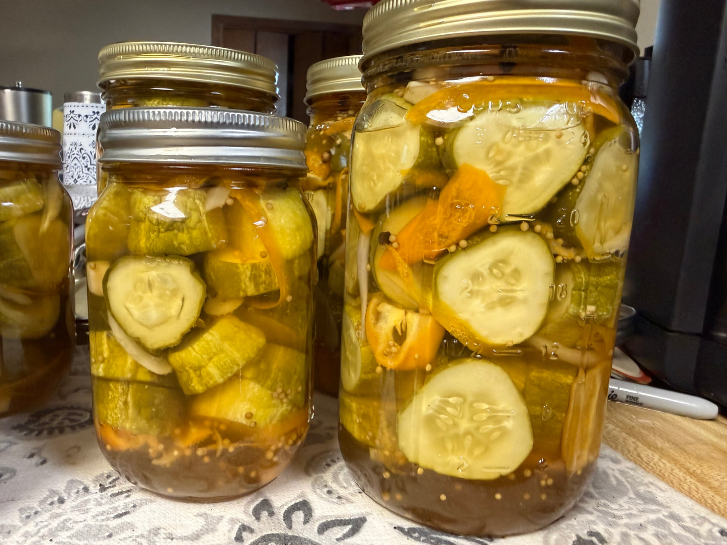 Texas Honey Habanero Pickles