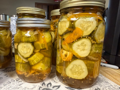 Texas Honey Habanero Pickles